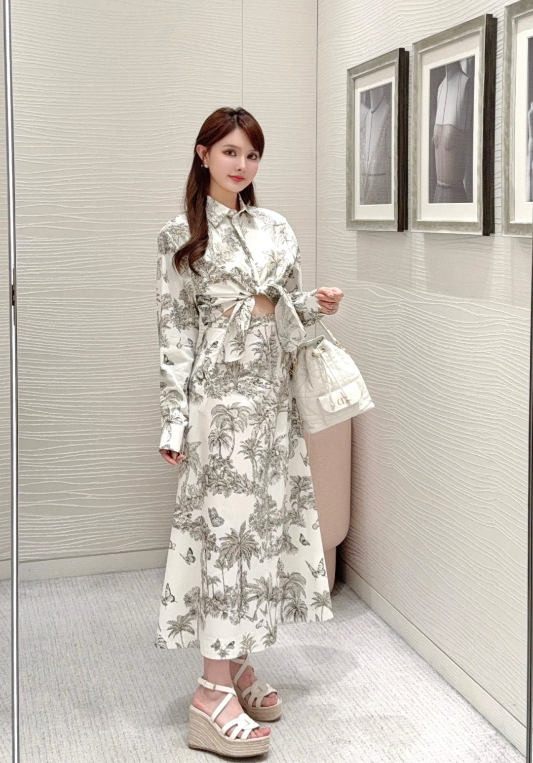 CD 25ss printed shirt