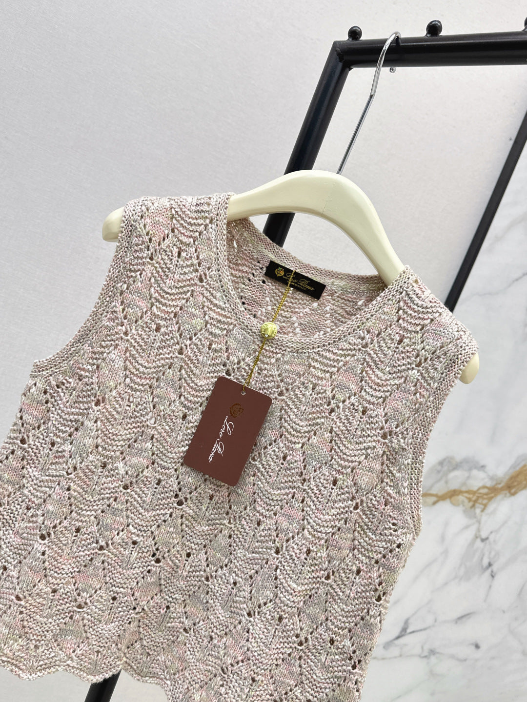 Loro 25fw knit vest