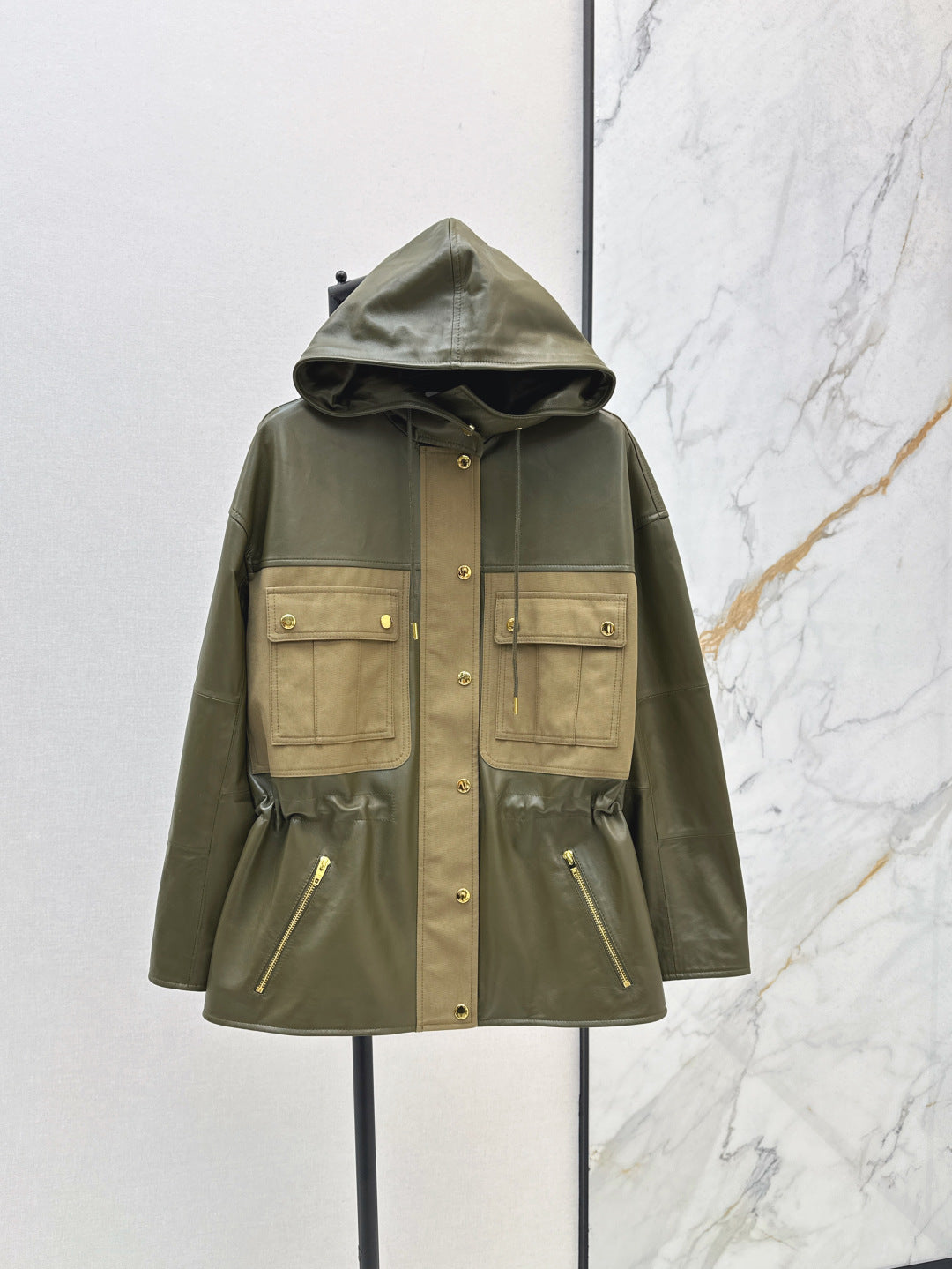 Celi 25fw leather jacket