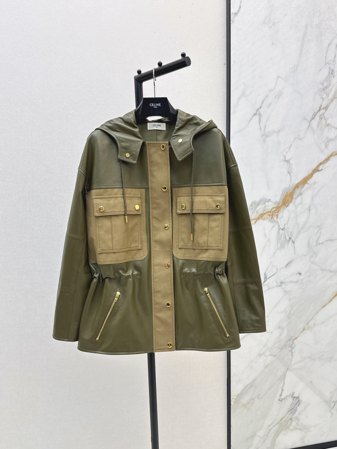 Celi 25fw leather jacket