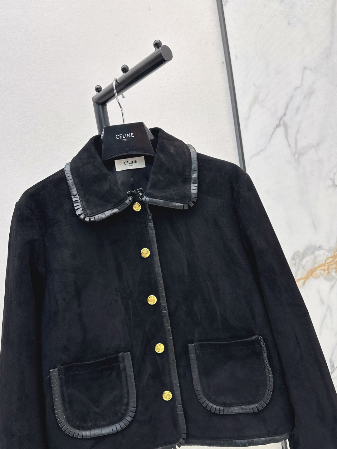 Celi 25fw suede jacket