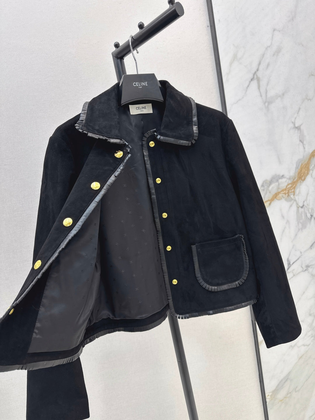 Celi 25fw suede jacket