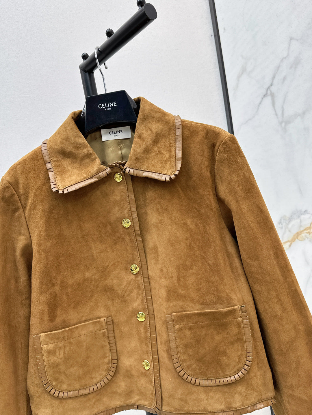 Celi 25fw suede jacket