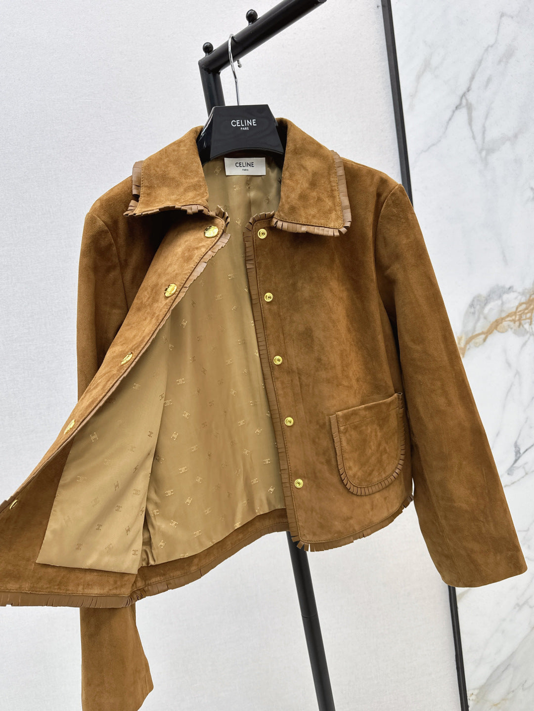 Celi 25fw suede jacket