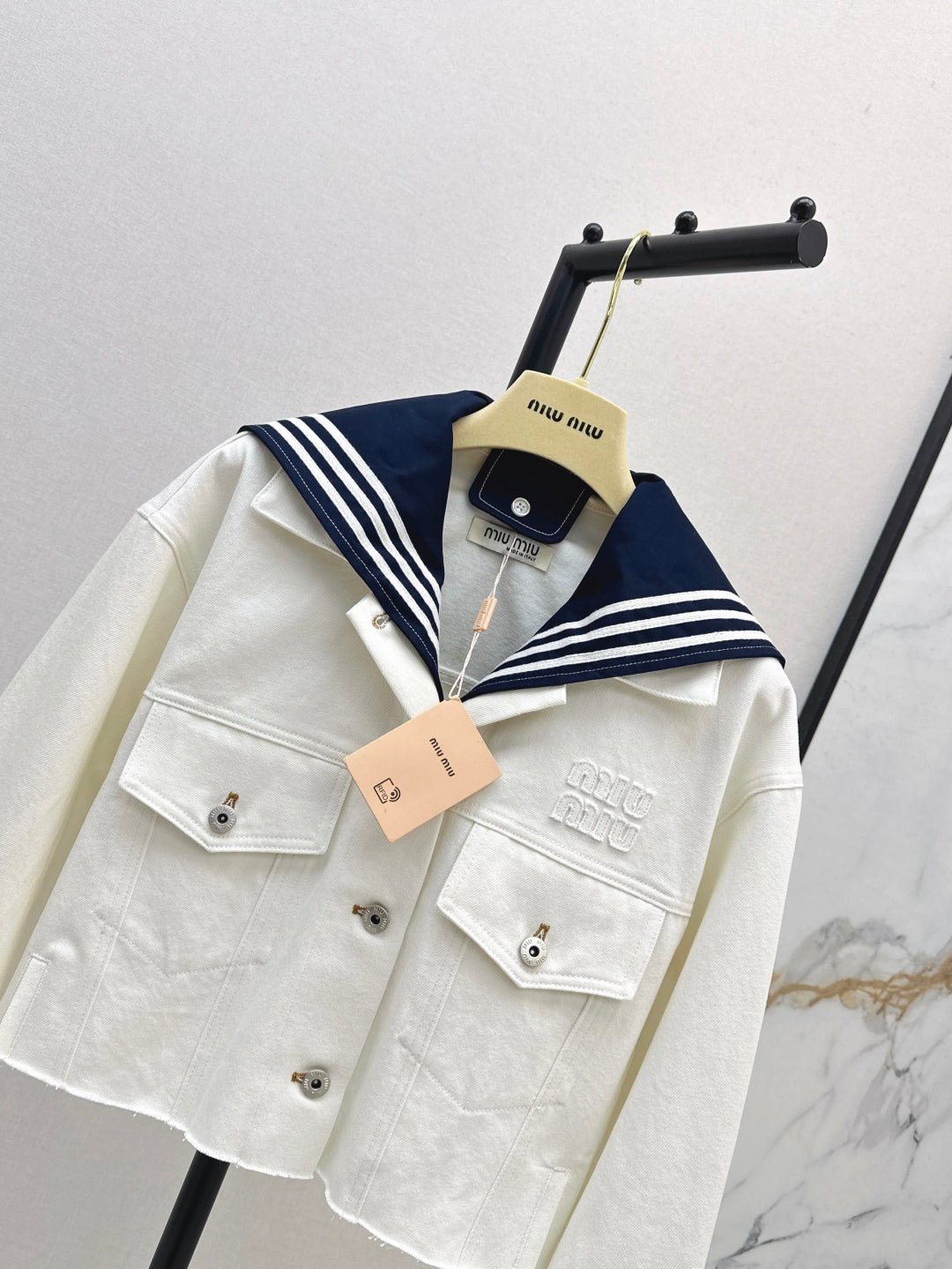 Miu 25fw denim jacket