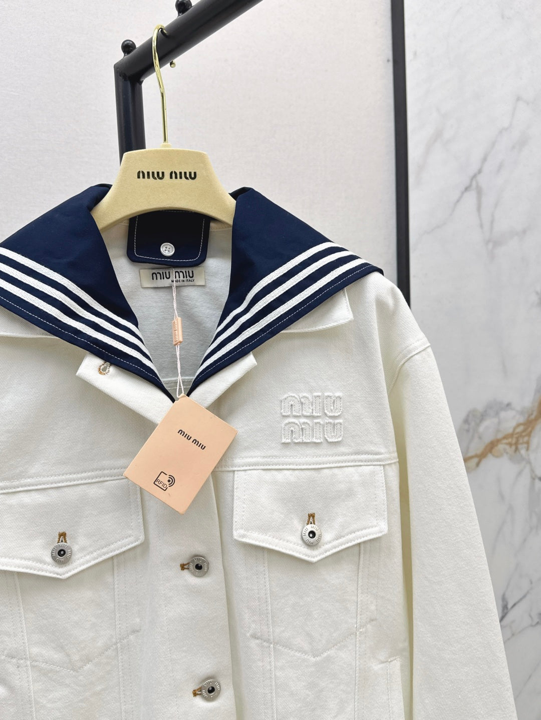 Miu 25fw denim jacket