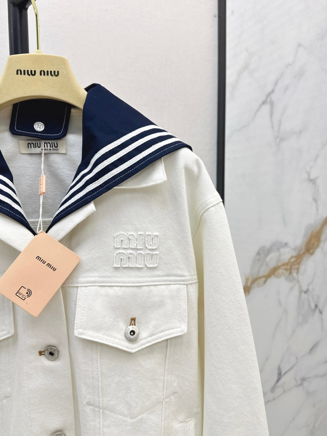 Miu 25fw denim jacket