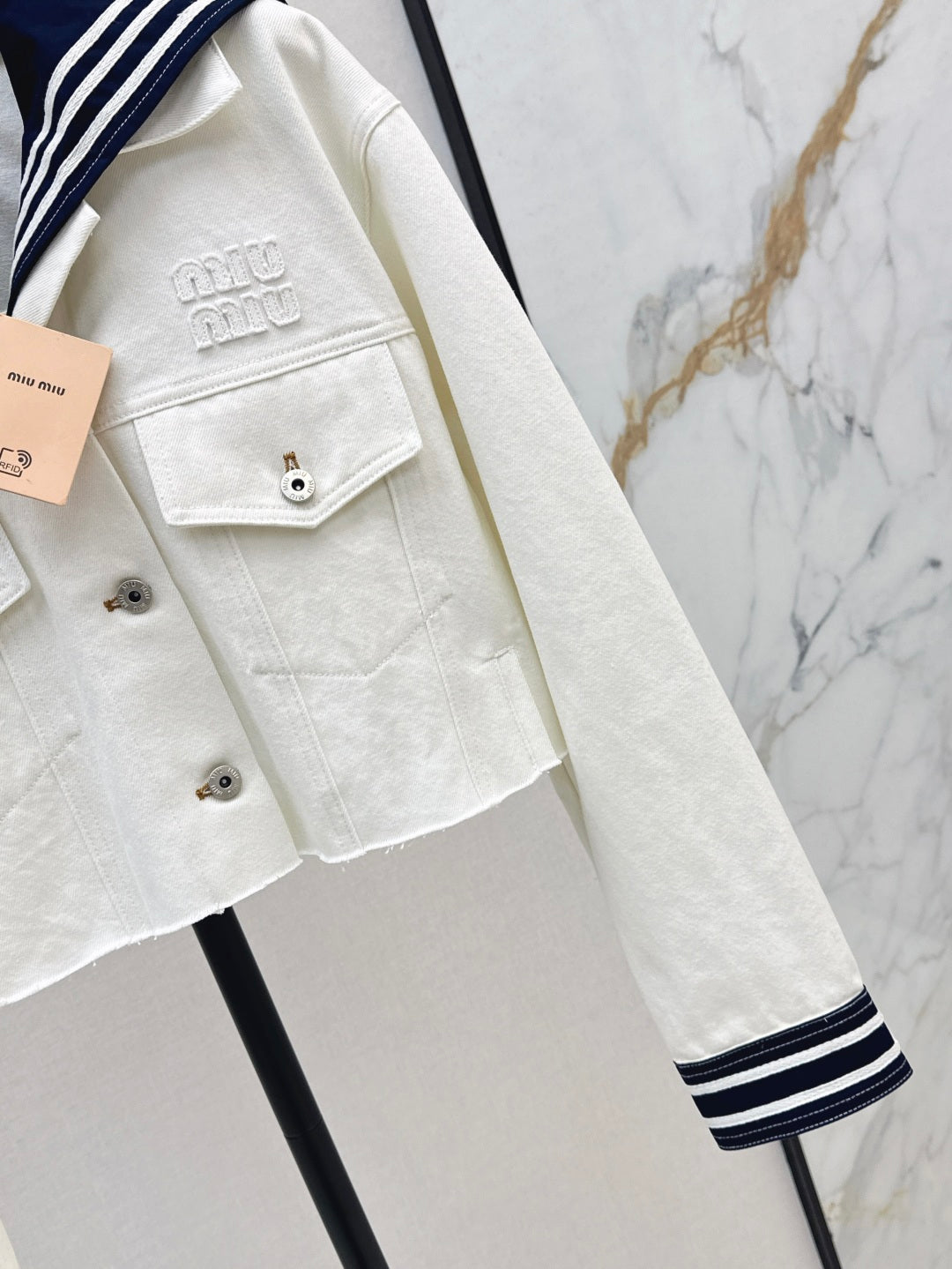 Miu 25fw denim jacket