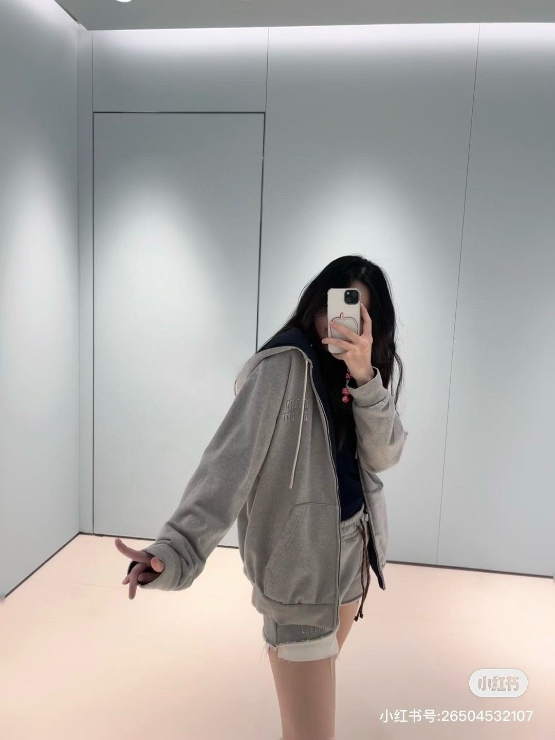 Miu 25fw reversible jacket
