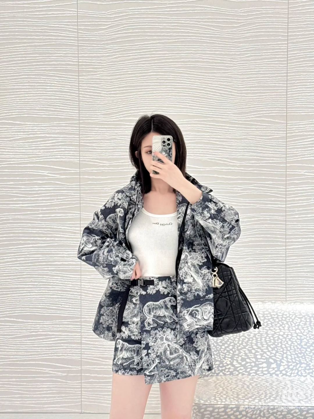 CD 25fw jacquard short
