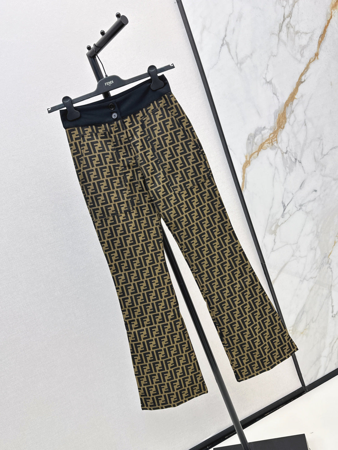Fend 25fw jacquard pants