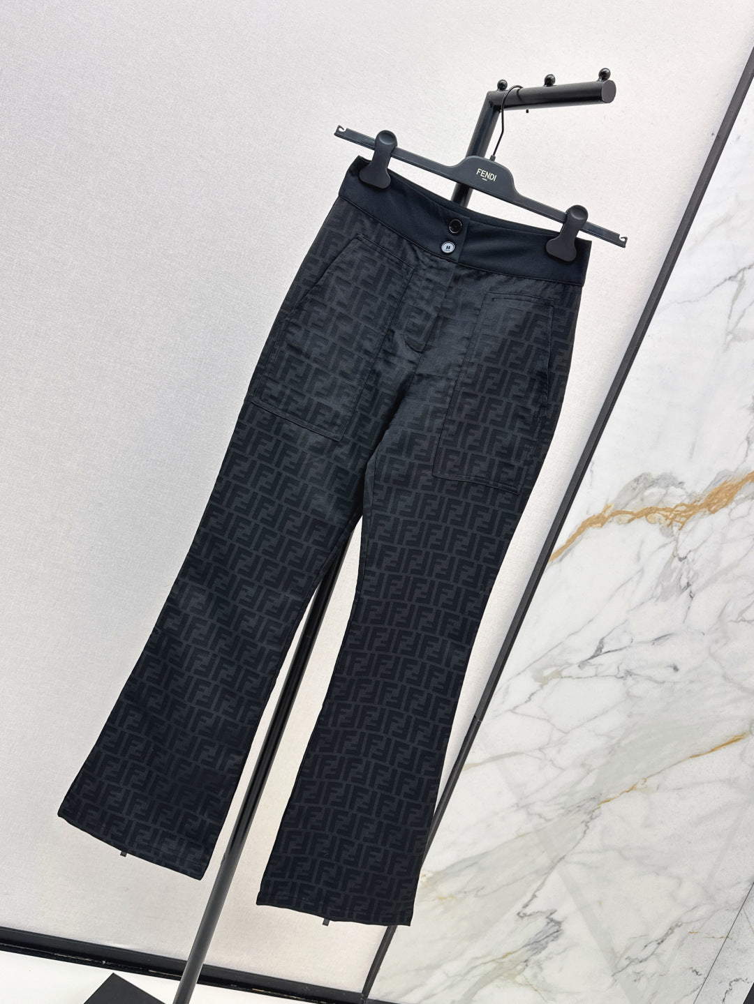 Fend 25fw jacquard pants