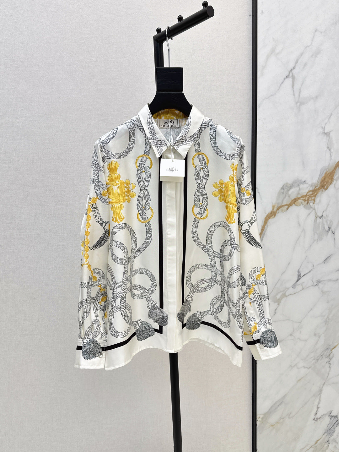 Herm 25ss silk shirt