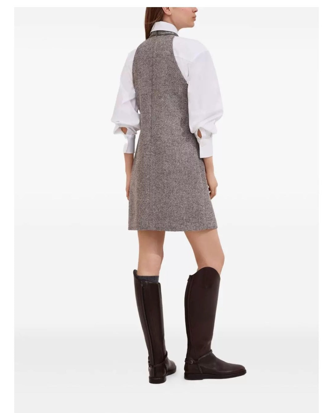 brune 25fw sleeveless dress