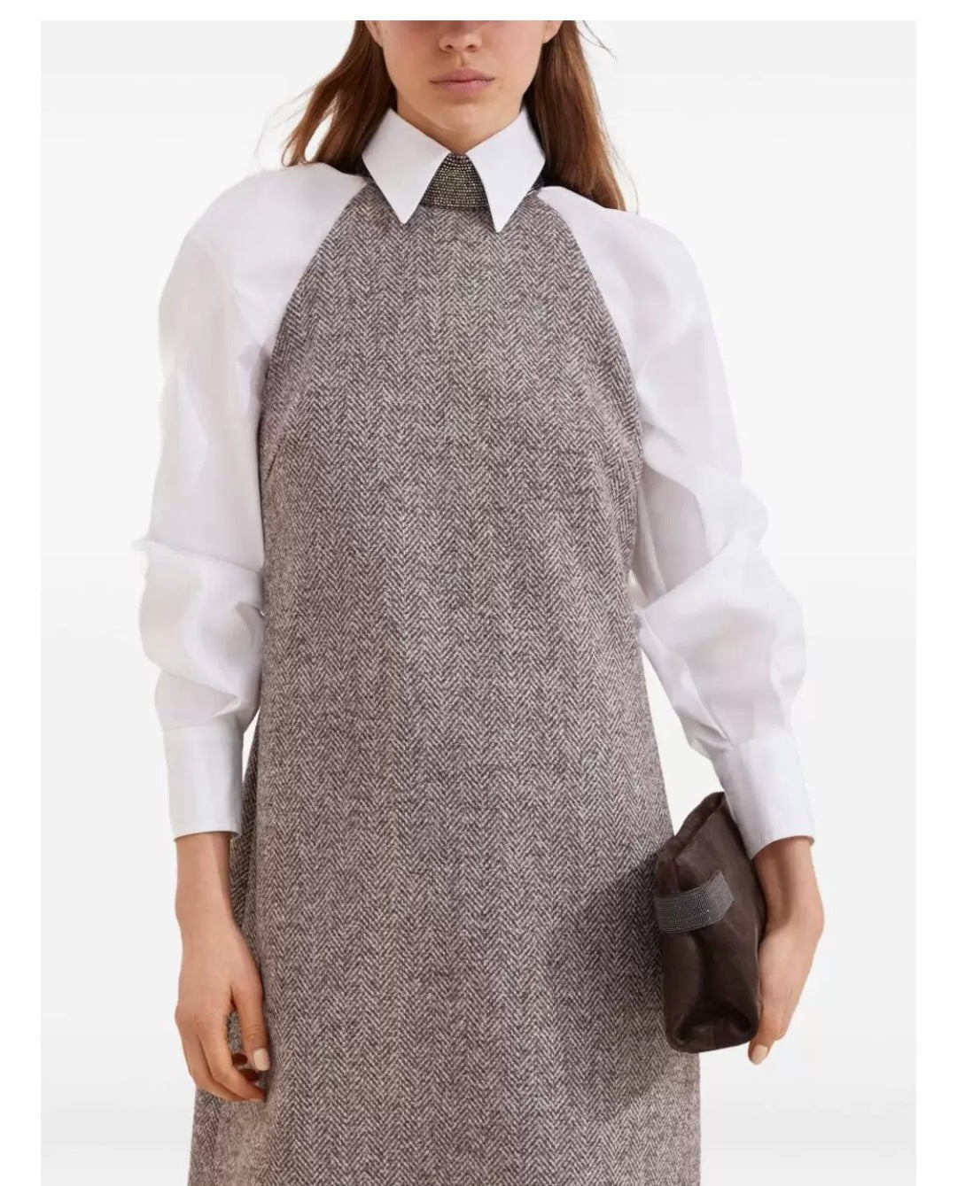 brune 25fw sleeveless dress