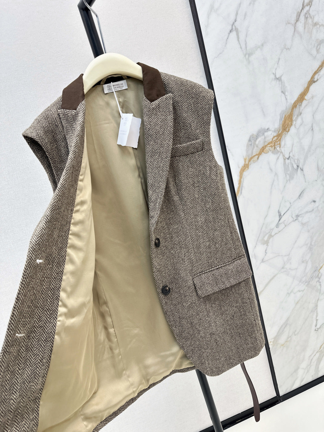 Brun 25fw wool vest