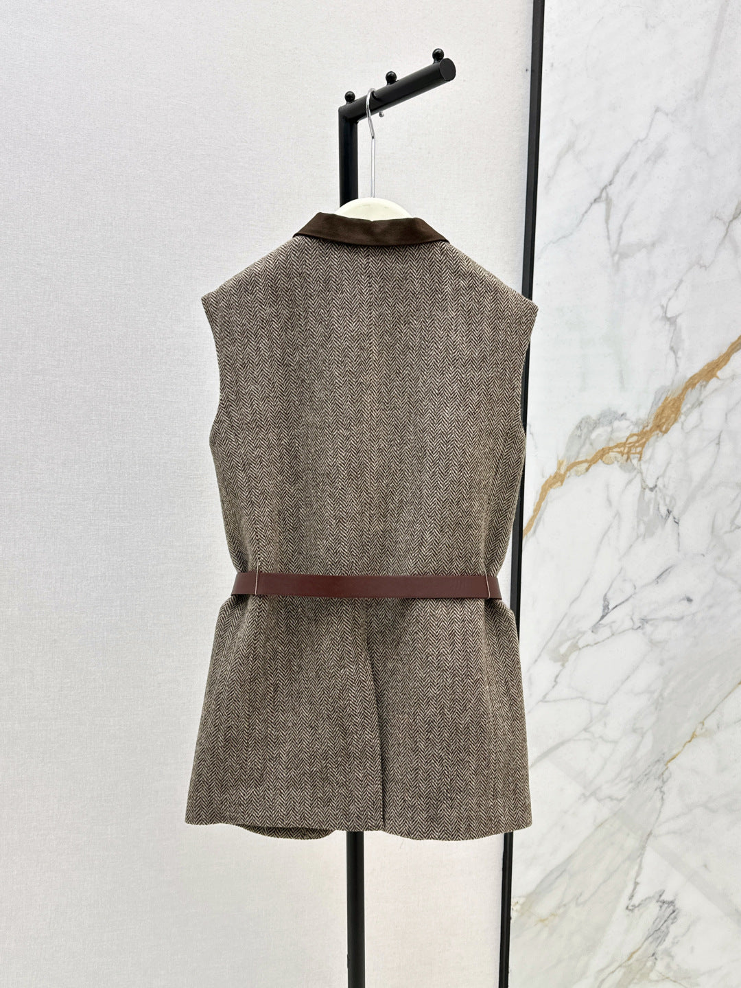 Brun 25fw wool vest