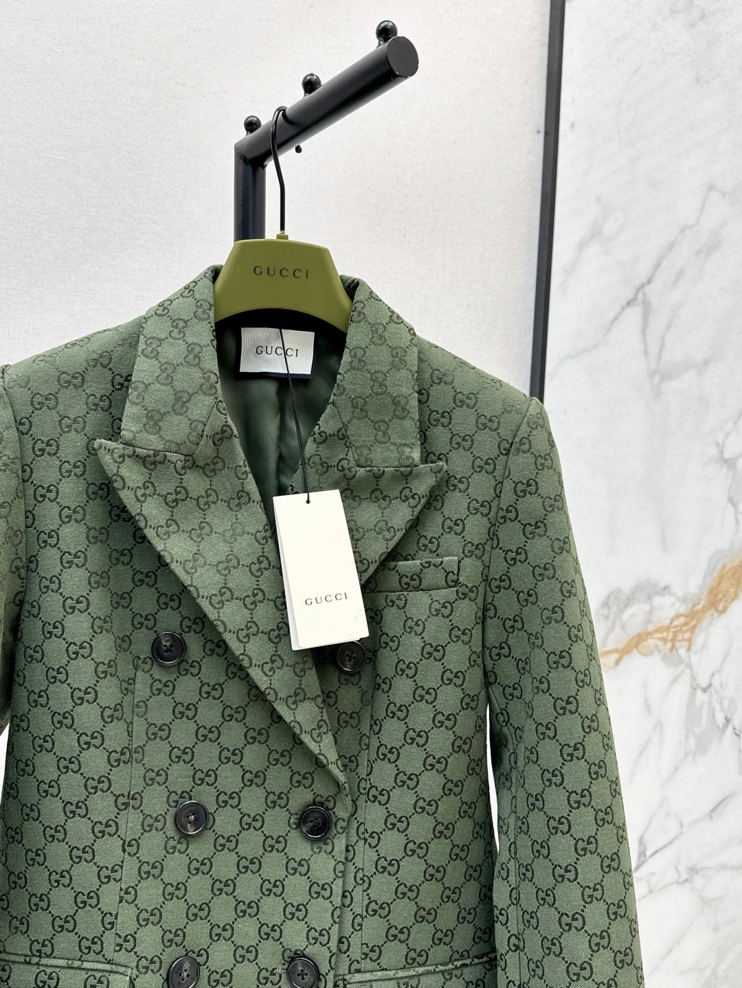 Guc 25fw jacquard blazer