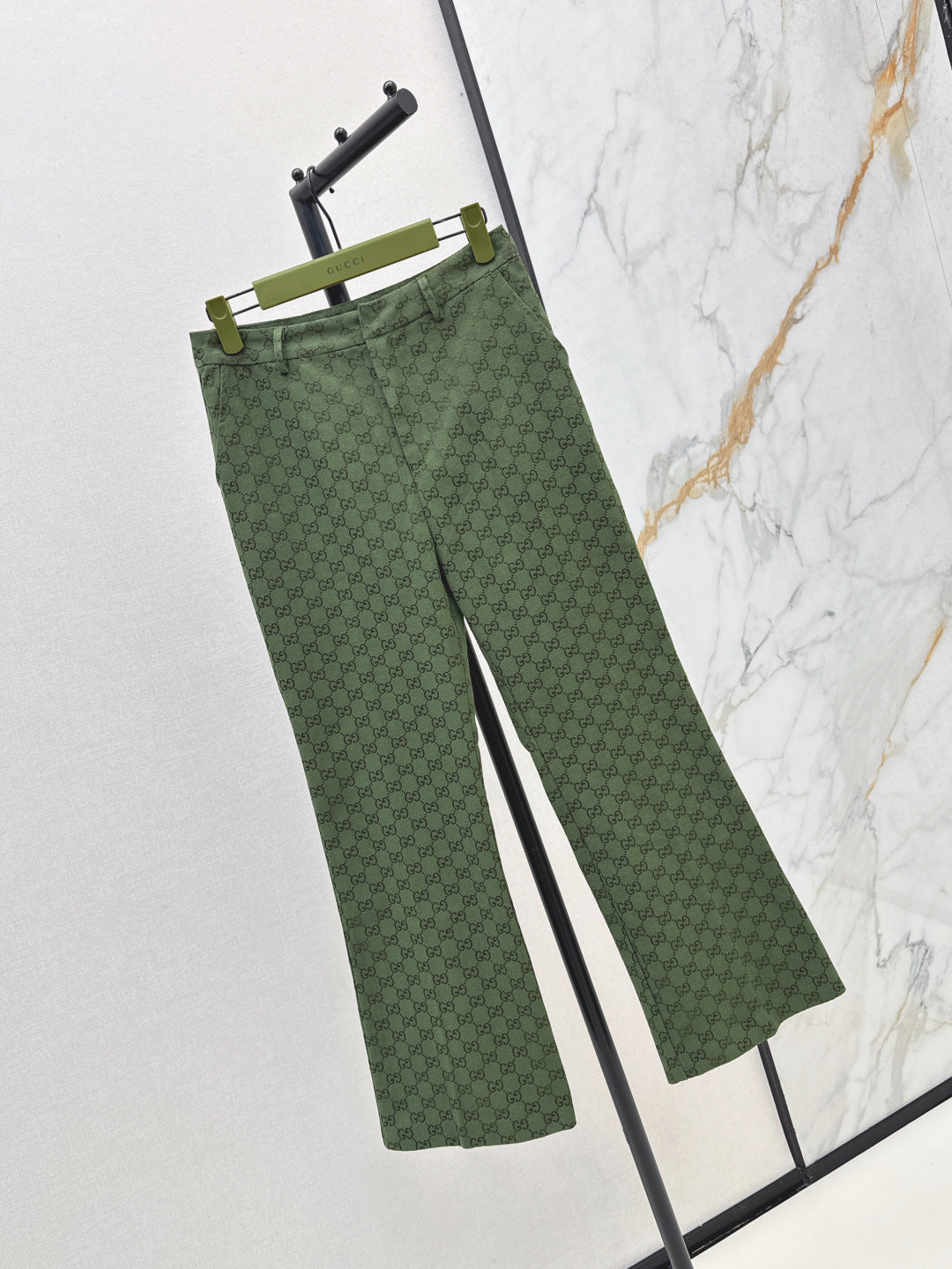 Guc 25fw jacquard pants