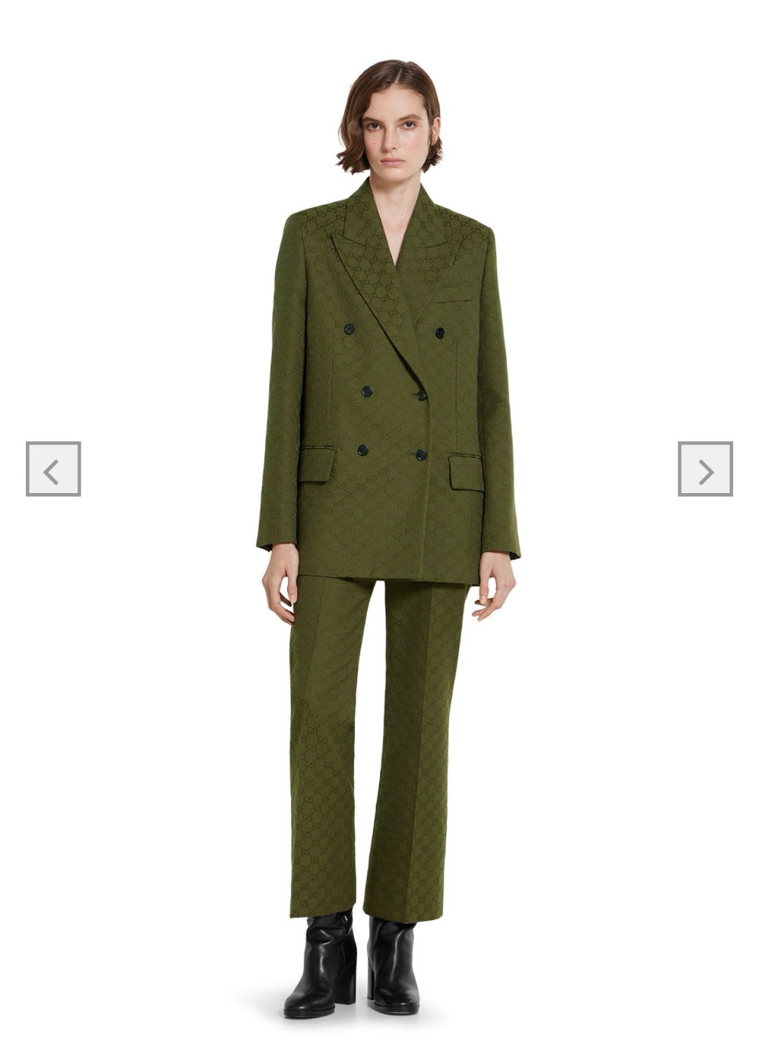 Guc 25fw jacquard pants