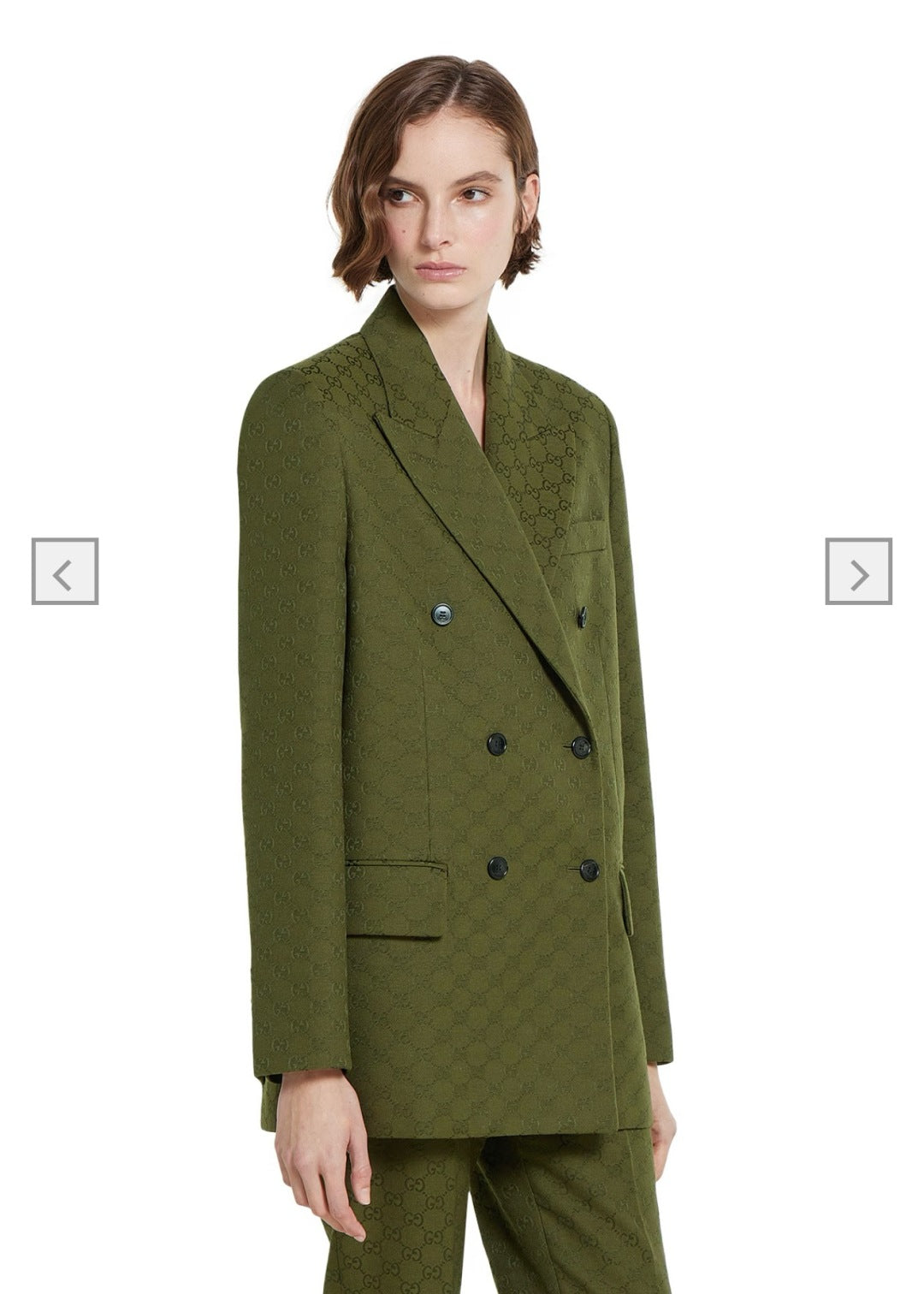 Guc 25fw jacquard blazer