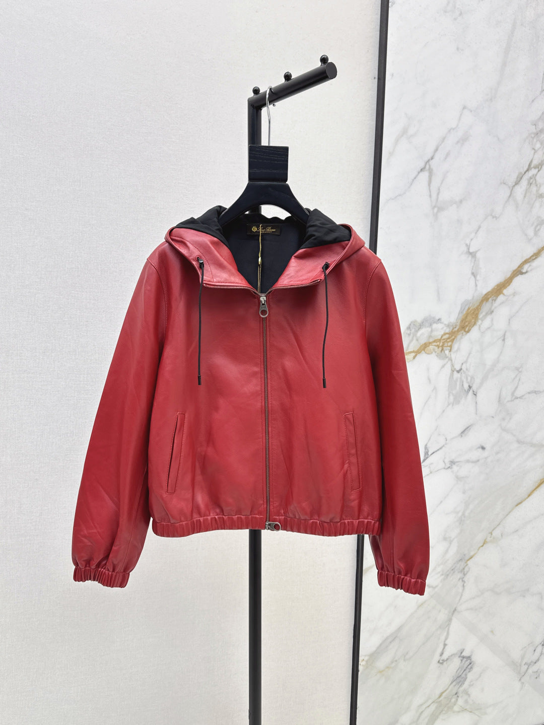 Loro 25fw leather jacket
