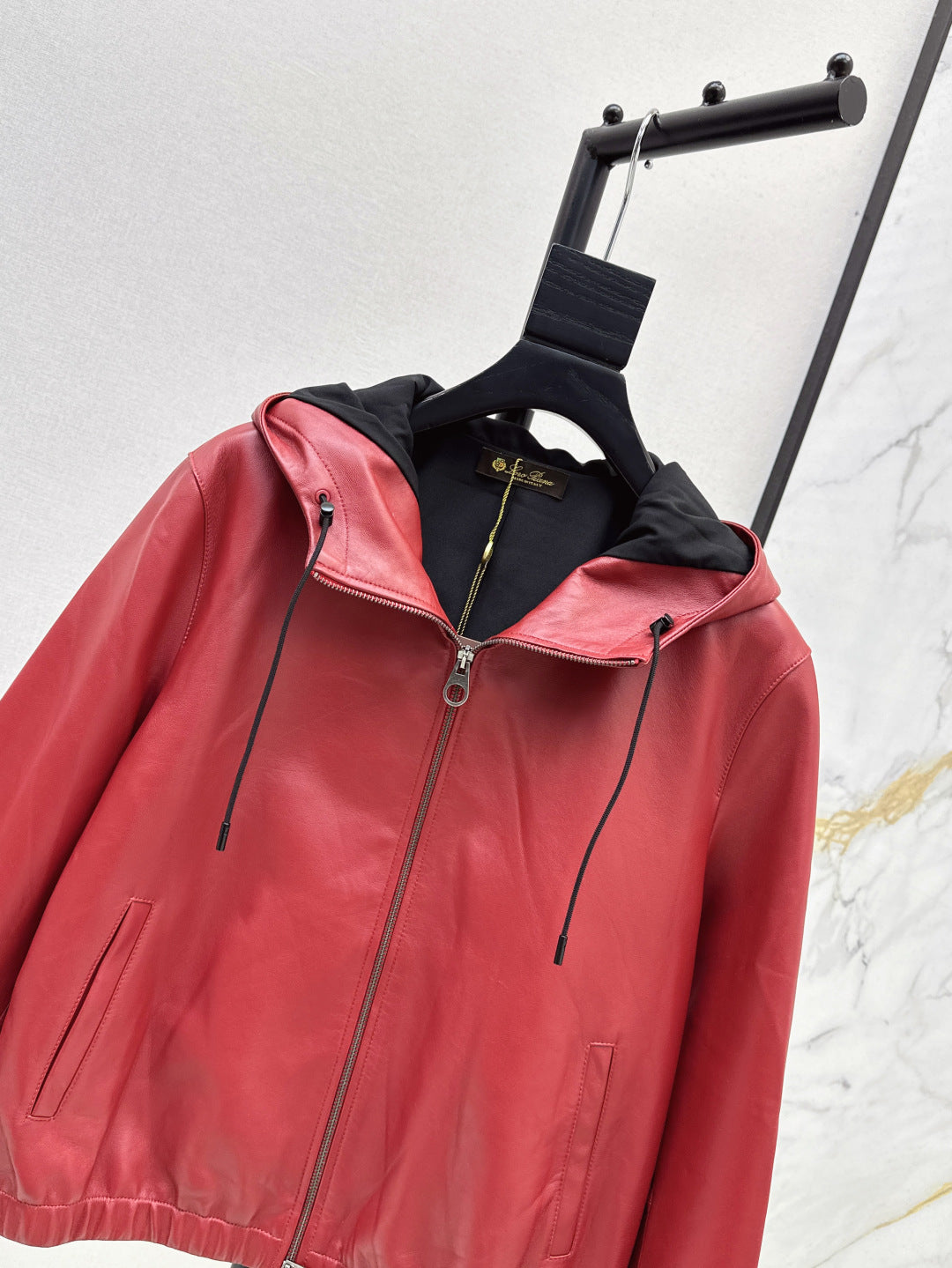 Loro 25fw leather jacket