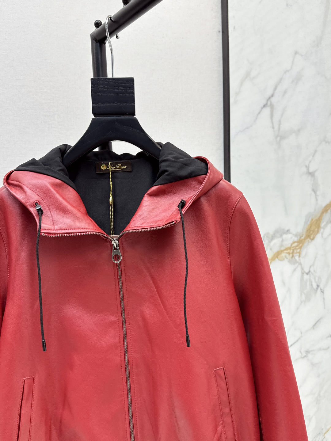 Loro 25fw leather jacket