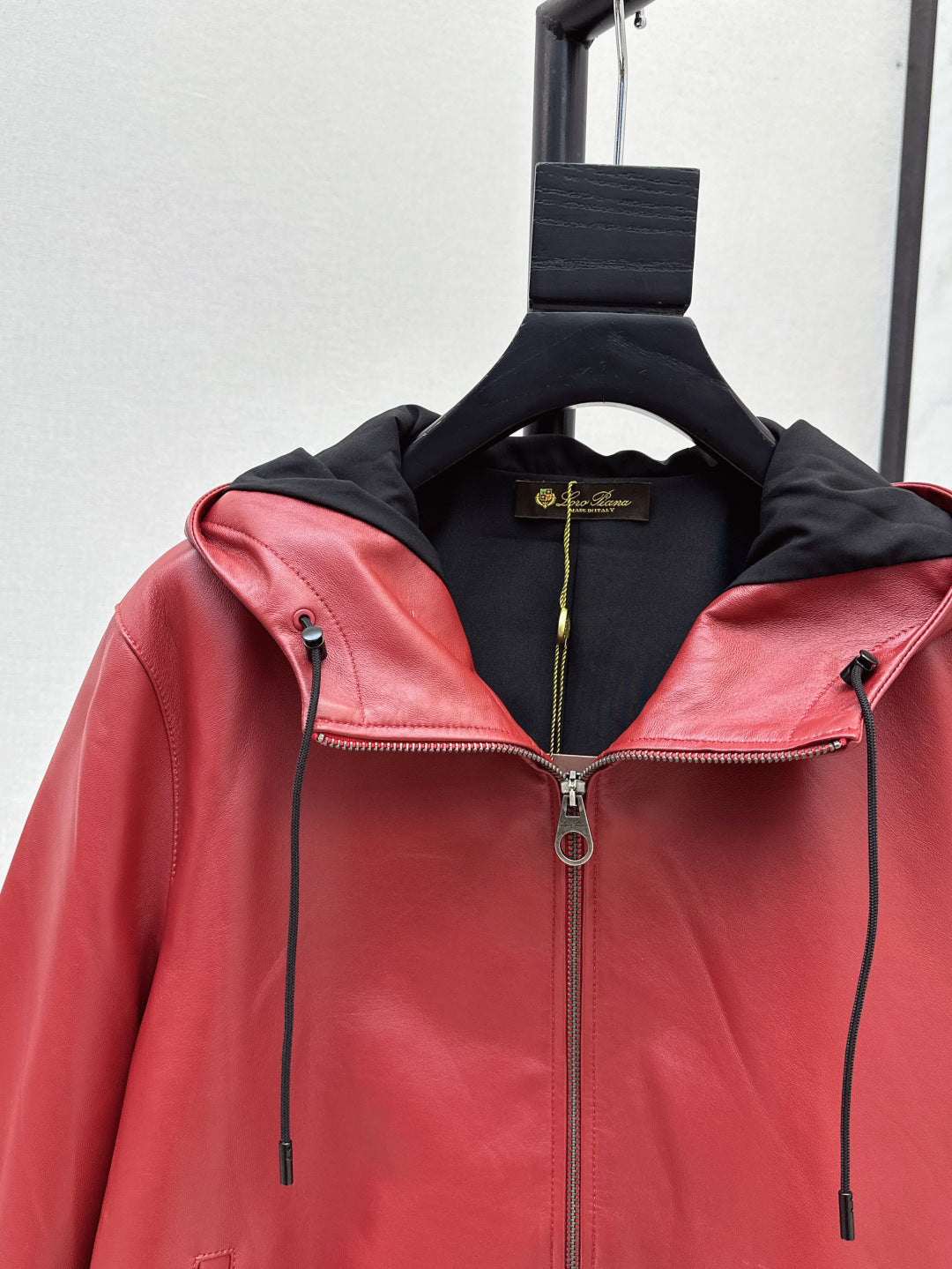 Loro 25fw leather jacket
