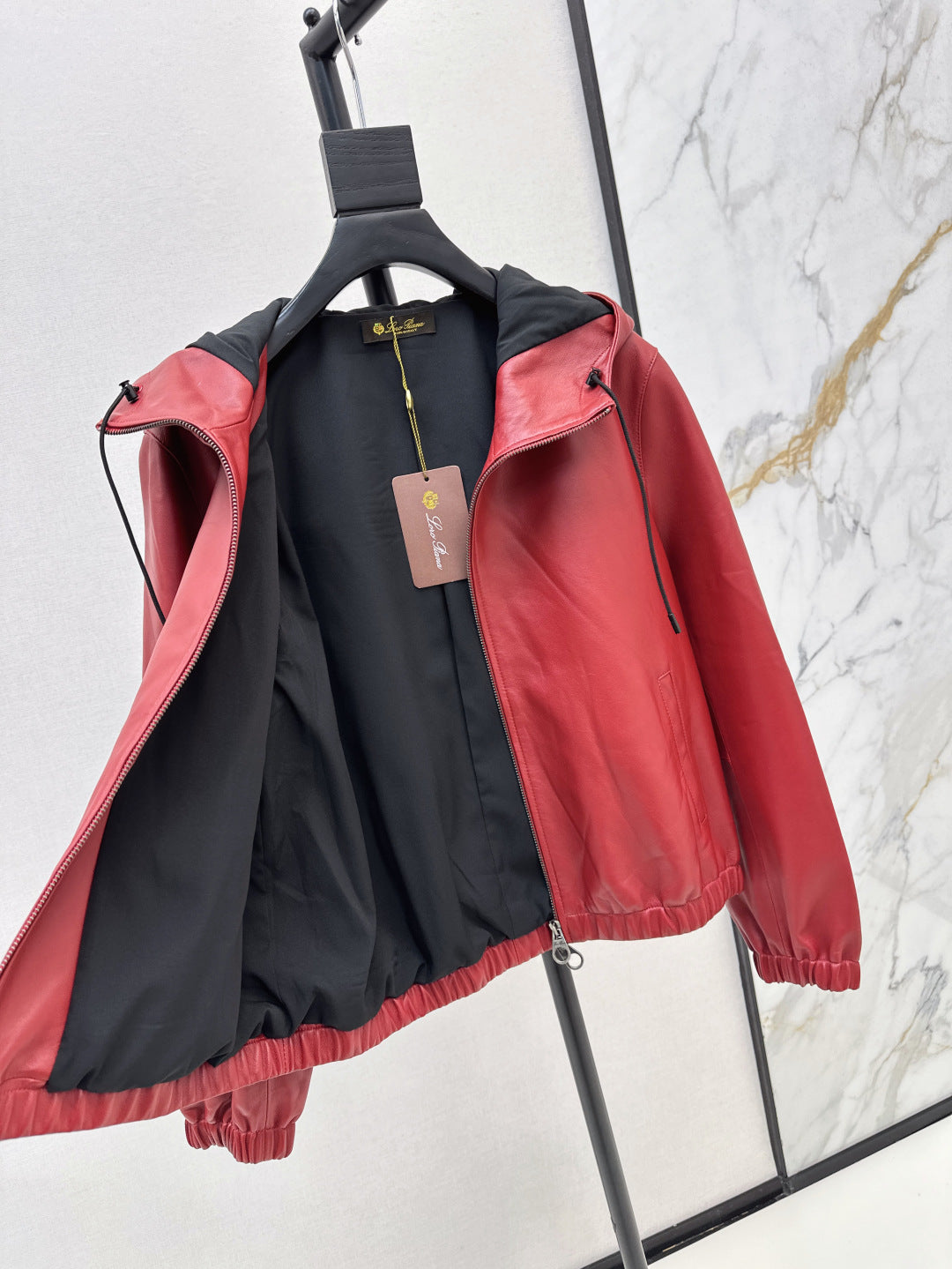 Loro 25fw leather jacket
