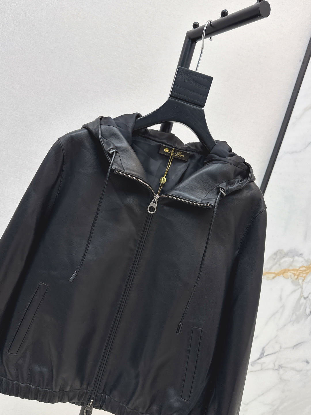 Loro 25fw leather jacket