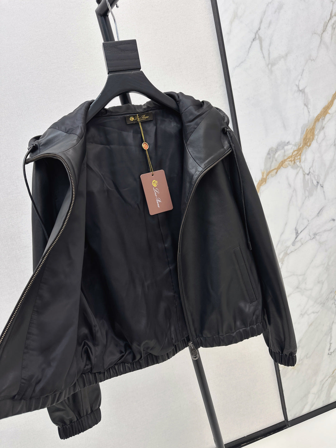 Loro 25fw leather jacket