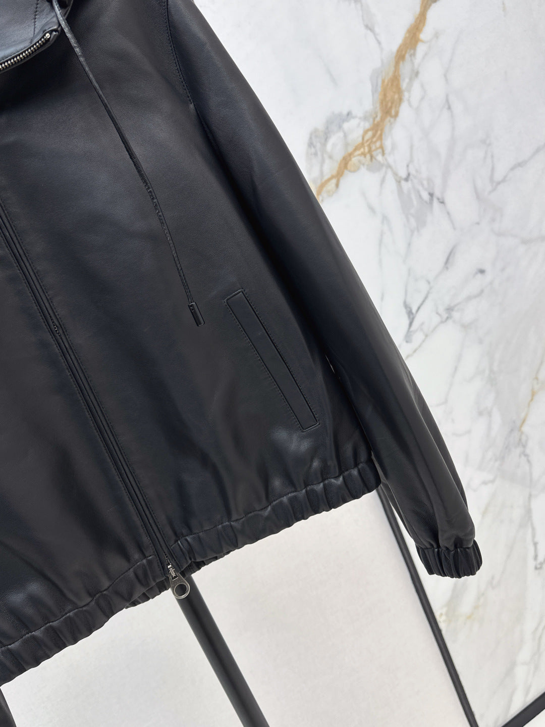 Loro 25fw leather jacket