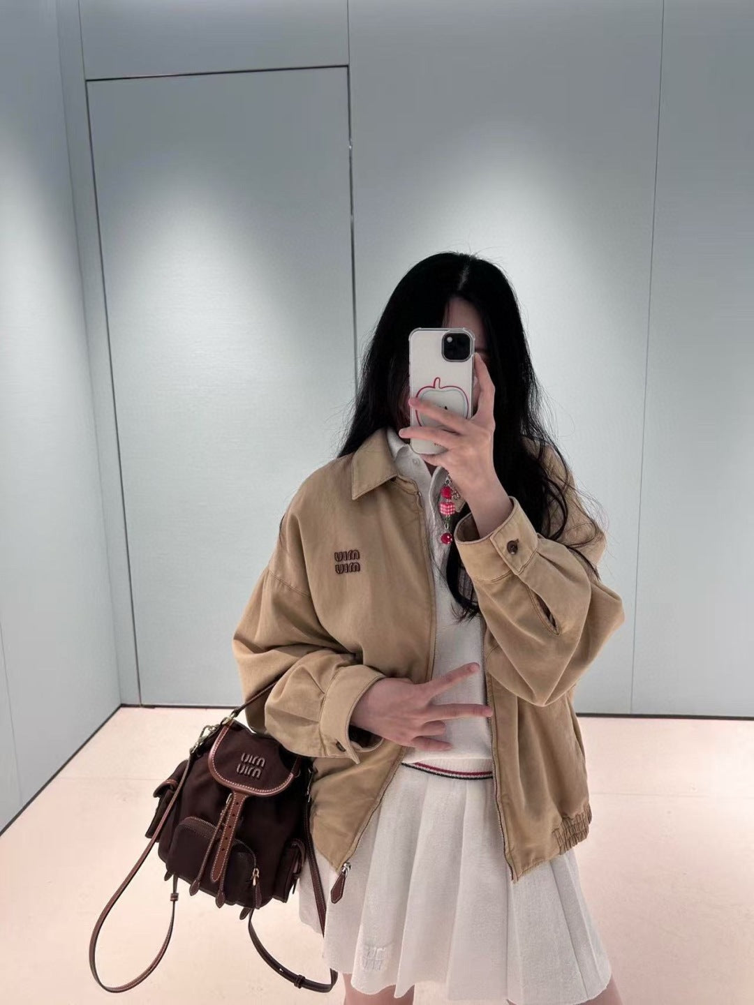 Miu 25fw jacket