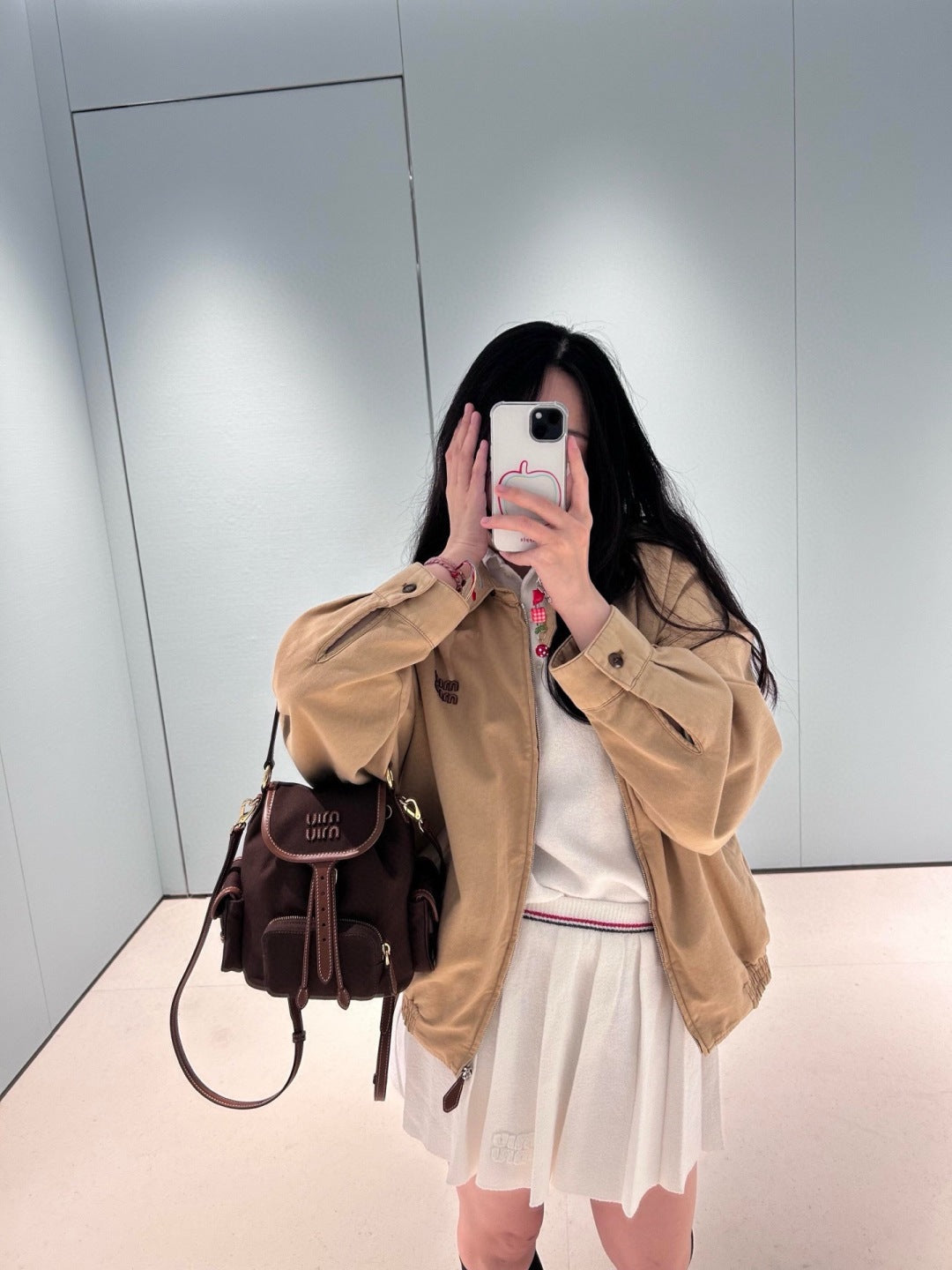 Miu 25fw jacket