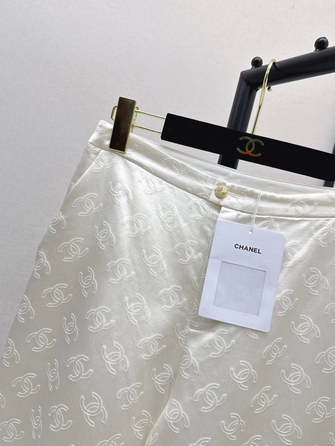 Chan 25fw silk bell bottom