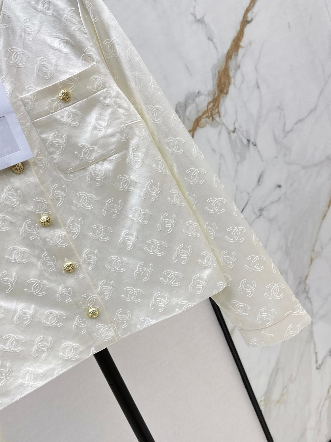 Chan 25fw silk jacket