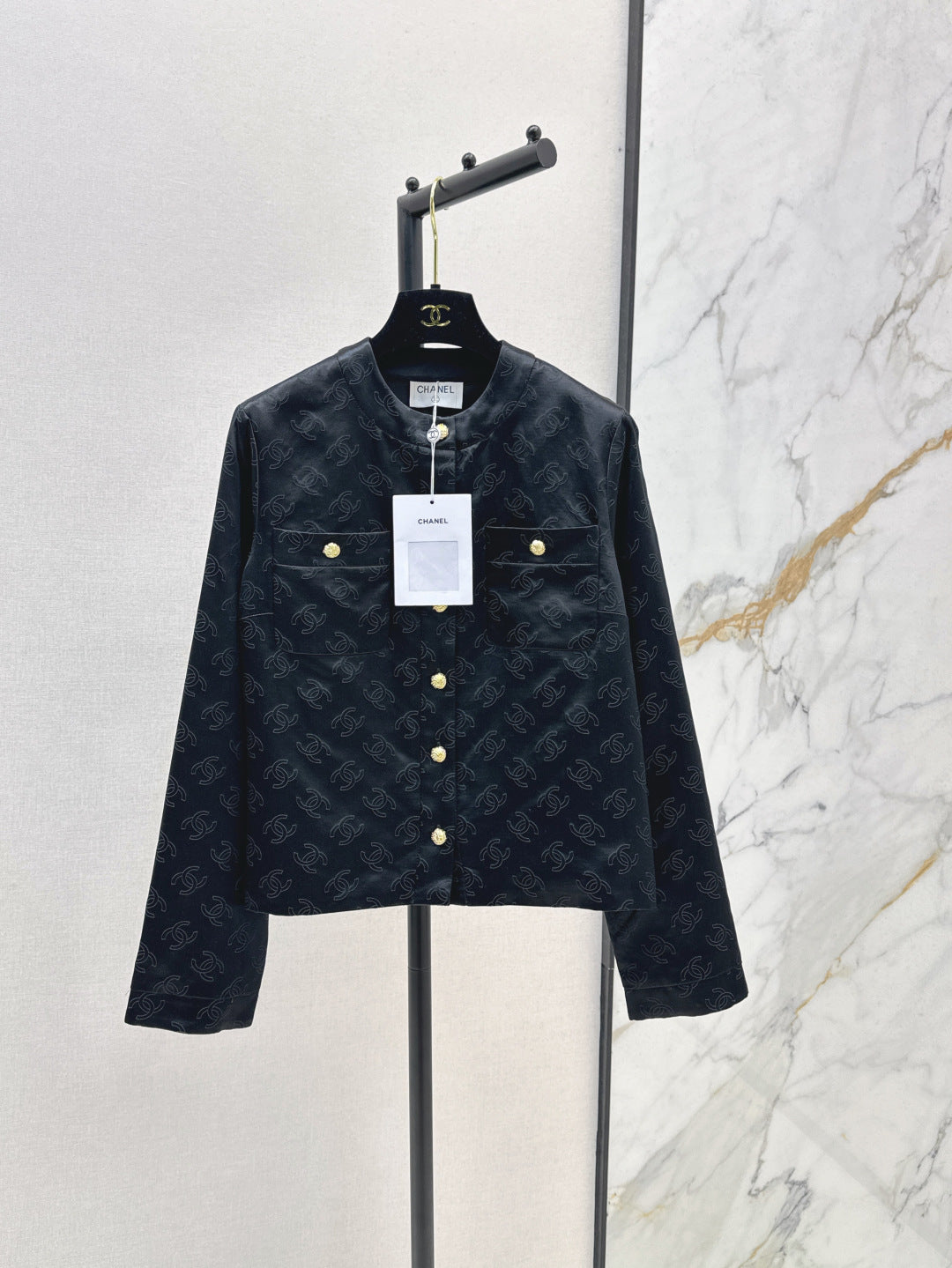 Chan 25fw silk jacket