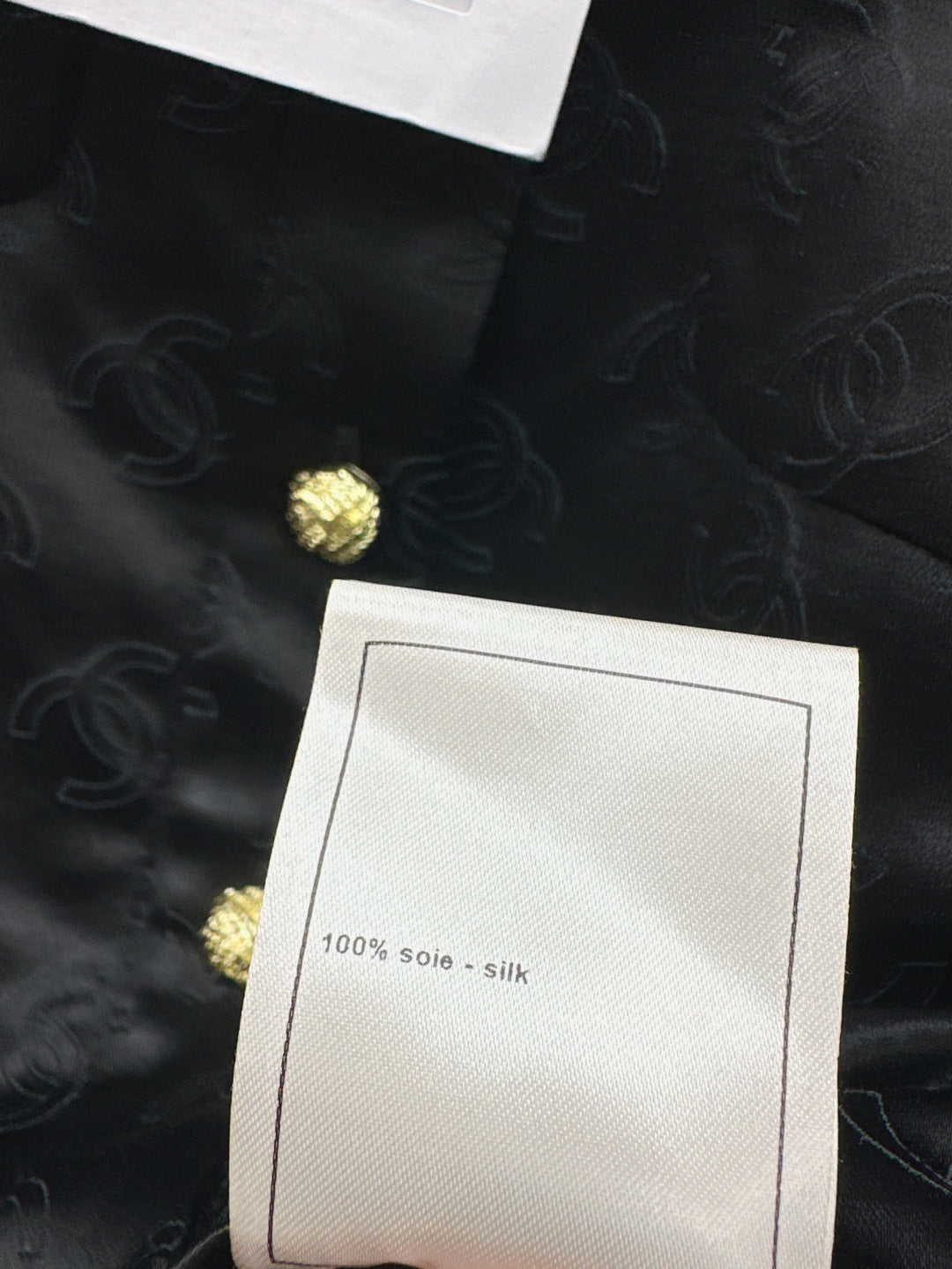 Chan 25fw silk jacket