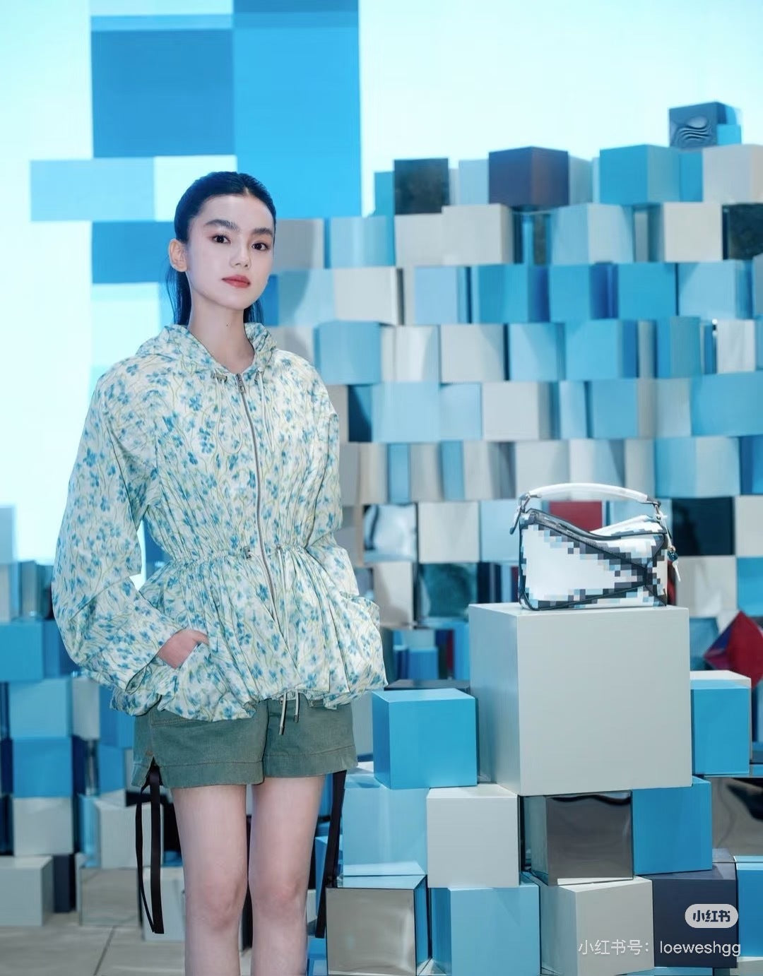 Loe 25ss printed jacket