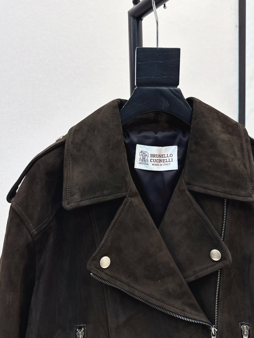 brune 25fw suede jacket