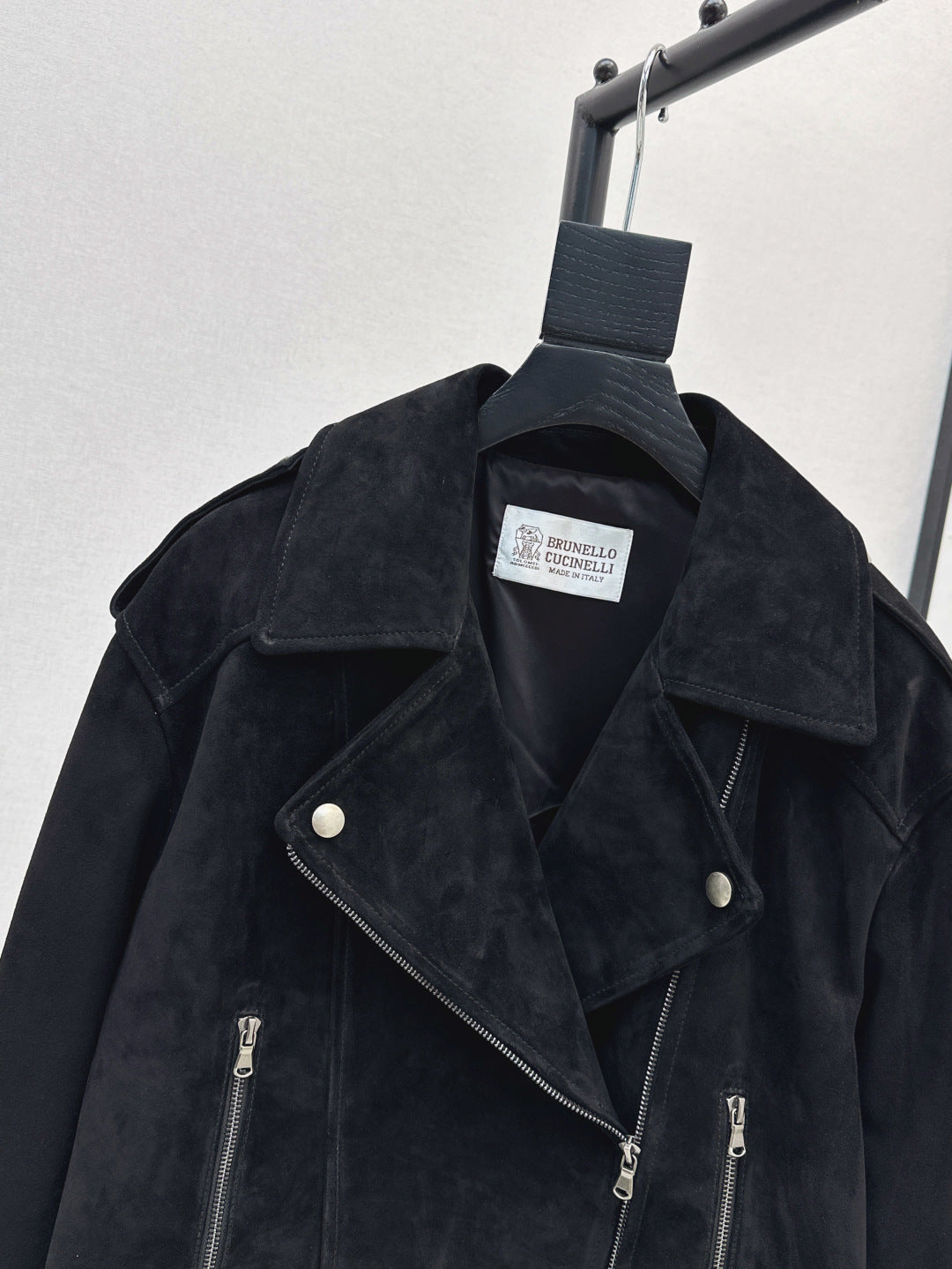 brune 25fw suede jacket