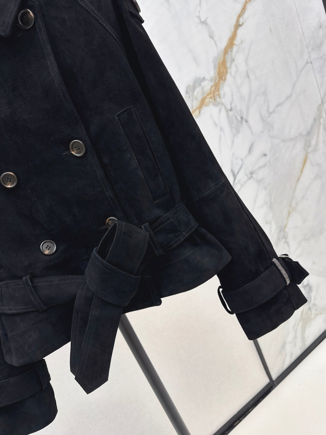 Brune 25fw suede jacket