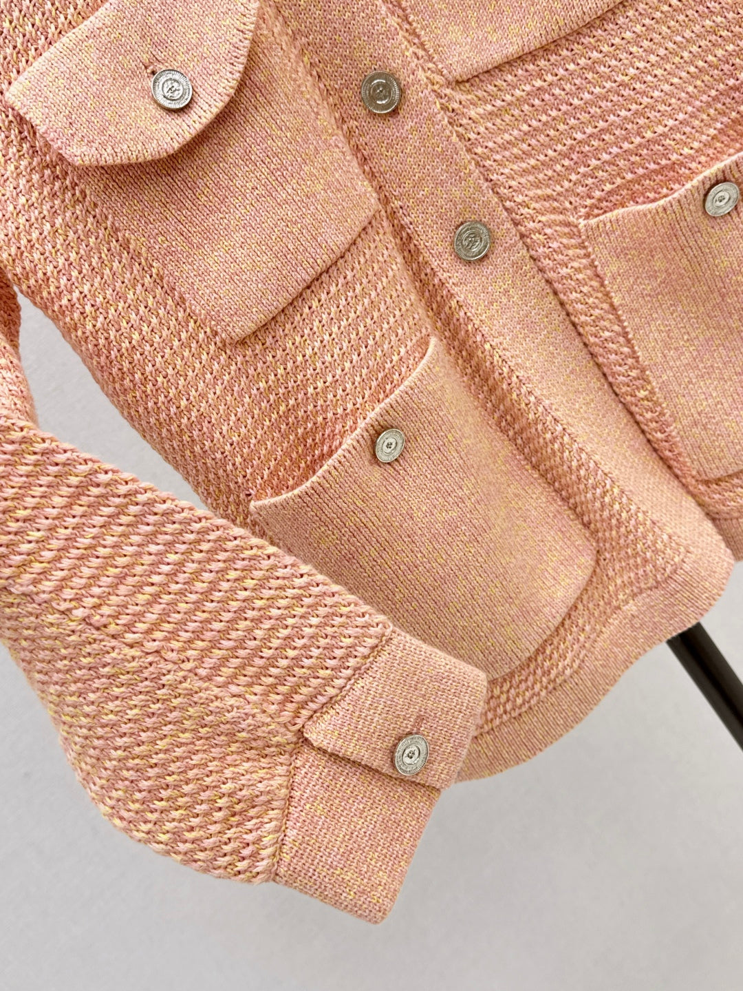 Chan 25fw coco knitted jacket