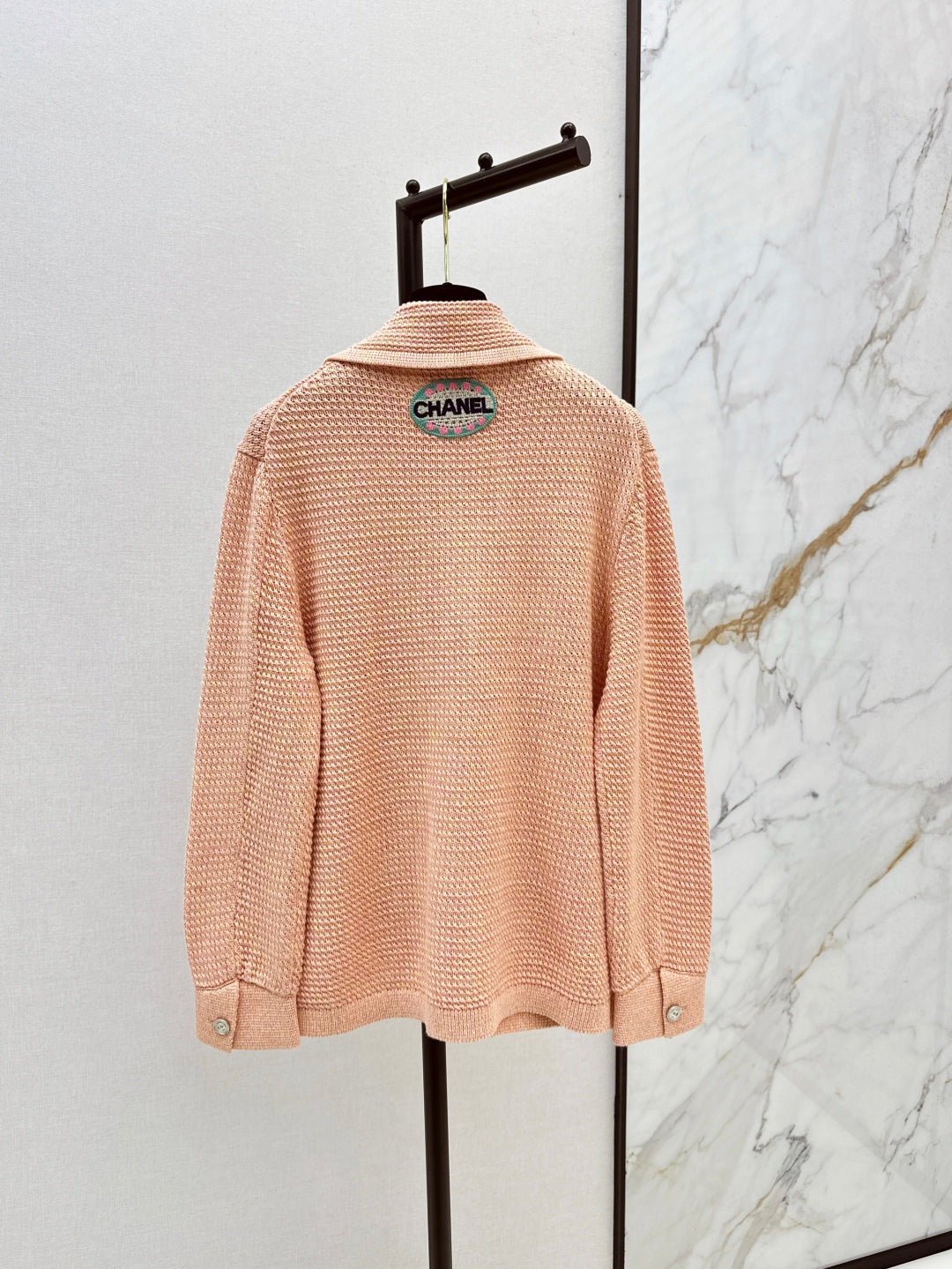 Chan 25fw coco knitted jacket