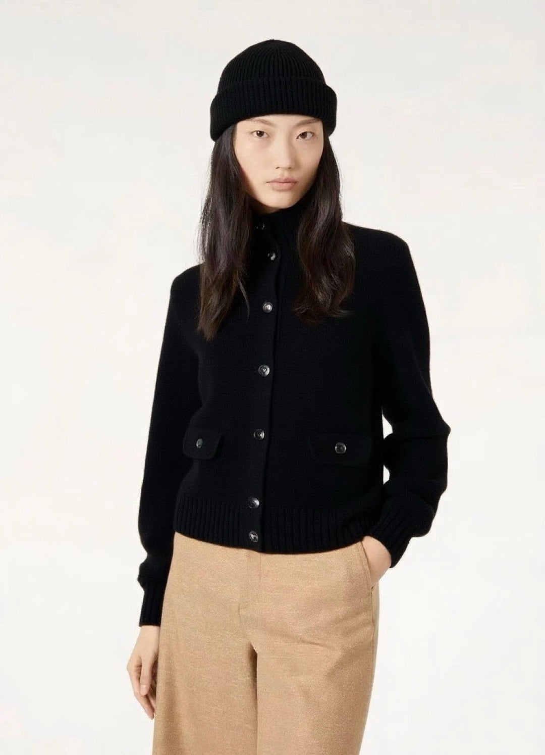 Loro 25fw cashmere cardigan