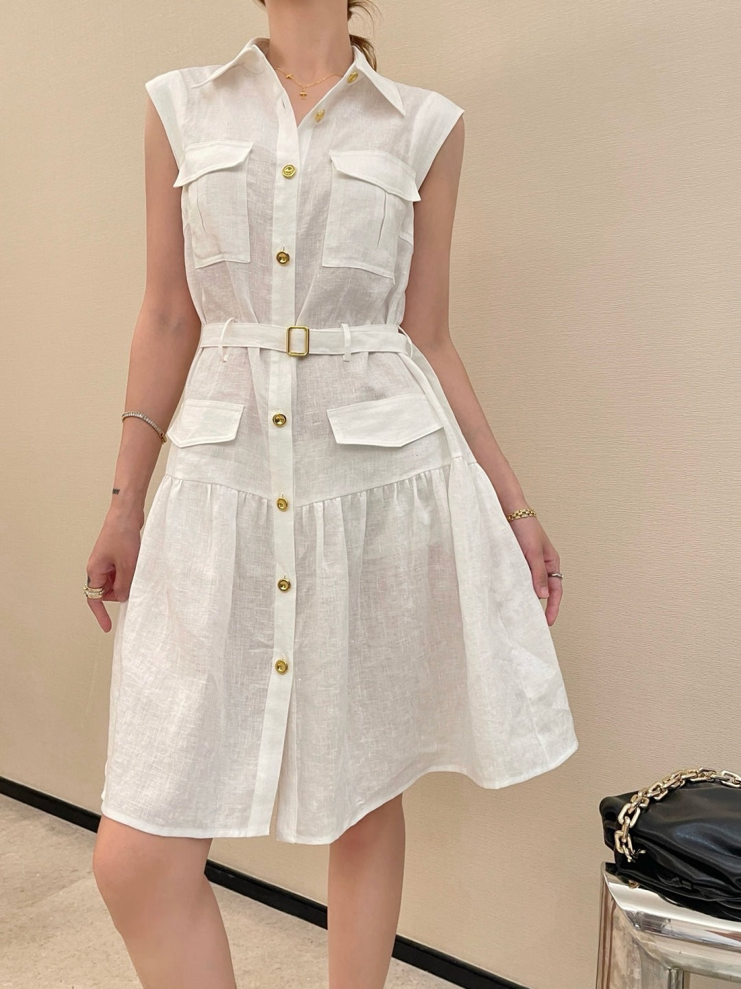 Loro 25ss sleeveless dress
