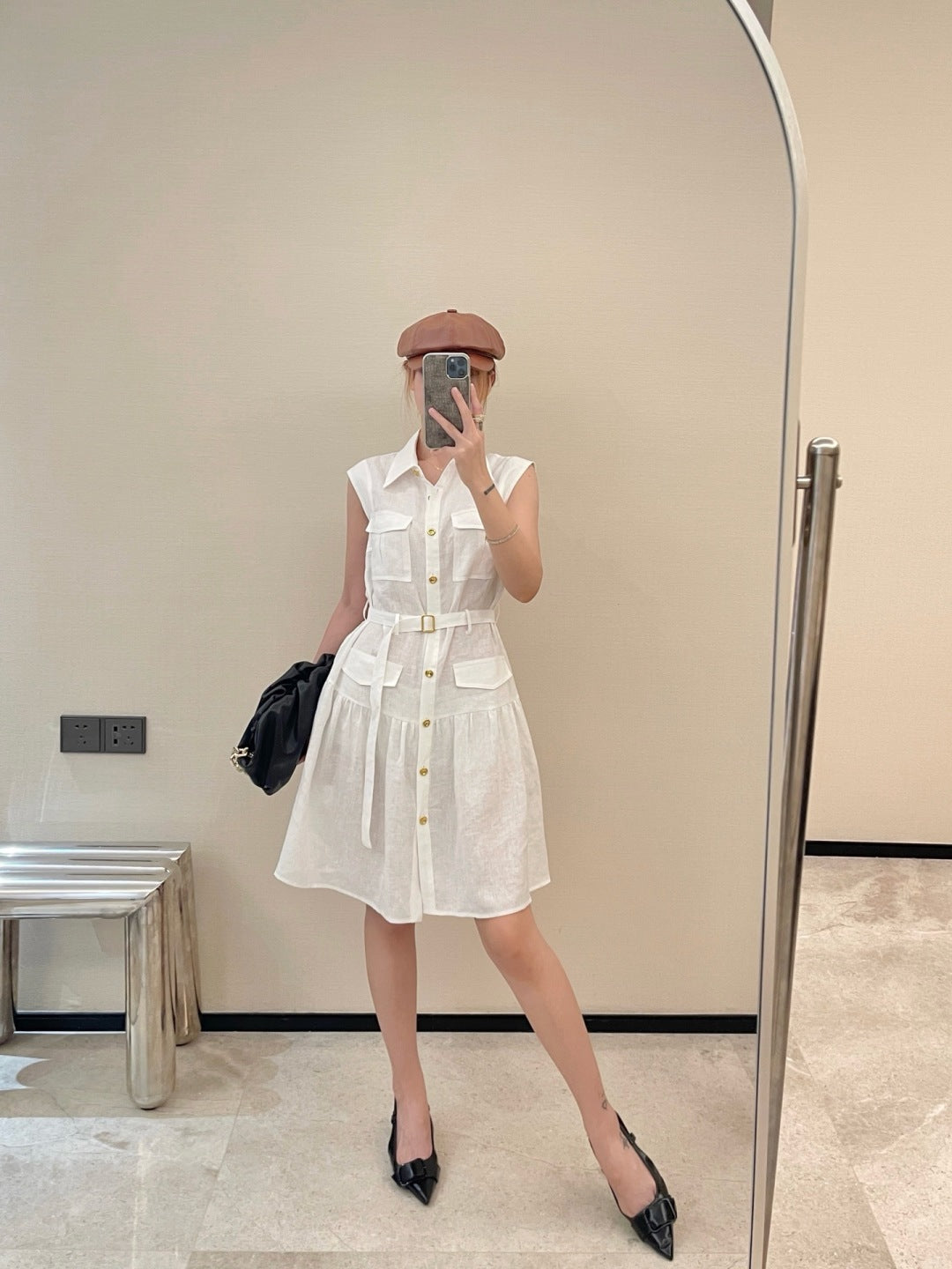 Loro 25ss sleeveless dress