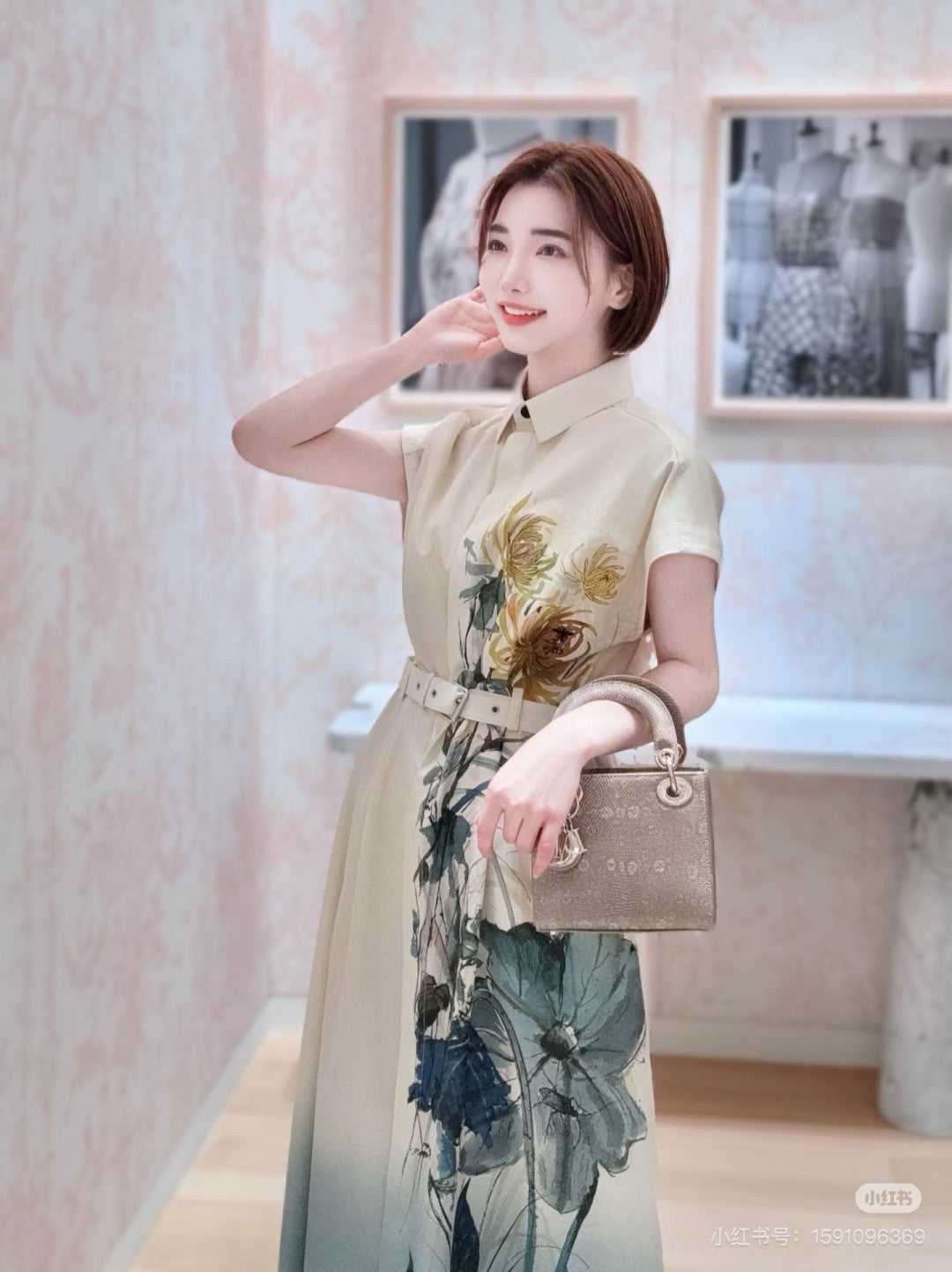 CD 25ss shirt dress