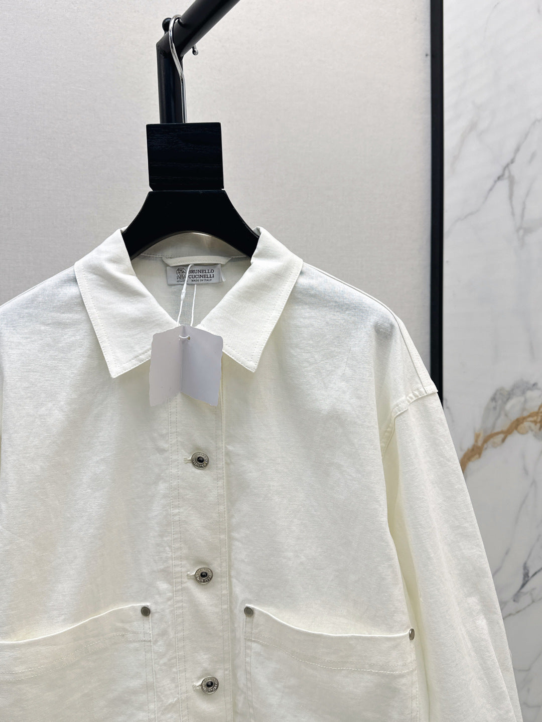 Brune 25fw linen jacket